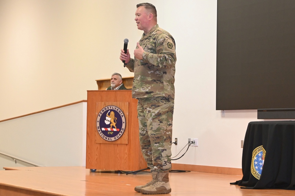 Employees’ kids tour Fort Indiantown Gap