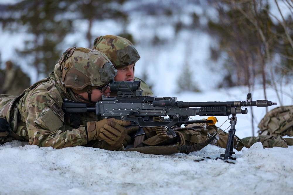 Panther Brigade demonstrating its might during Swift Response 25
