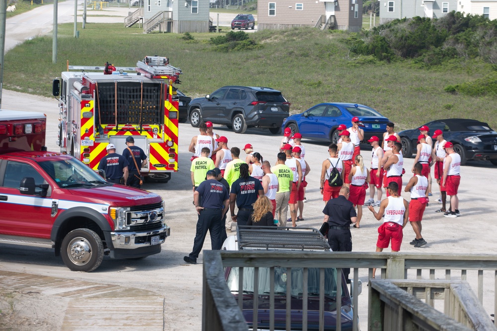 Onslow Beach Marine Detachment Emergency Response Training
