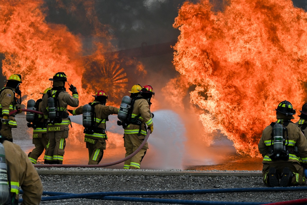 Rickenbacker firefighters face the heat at YARS
