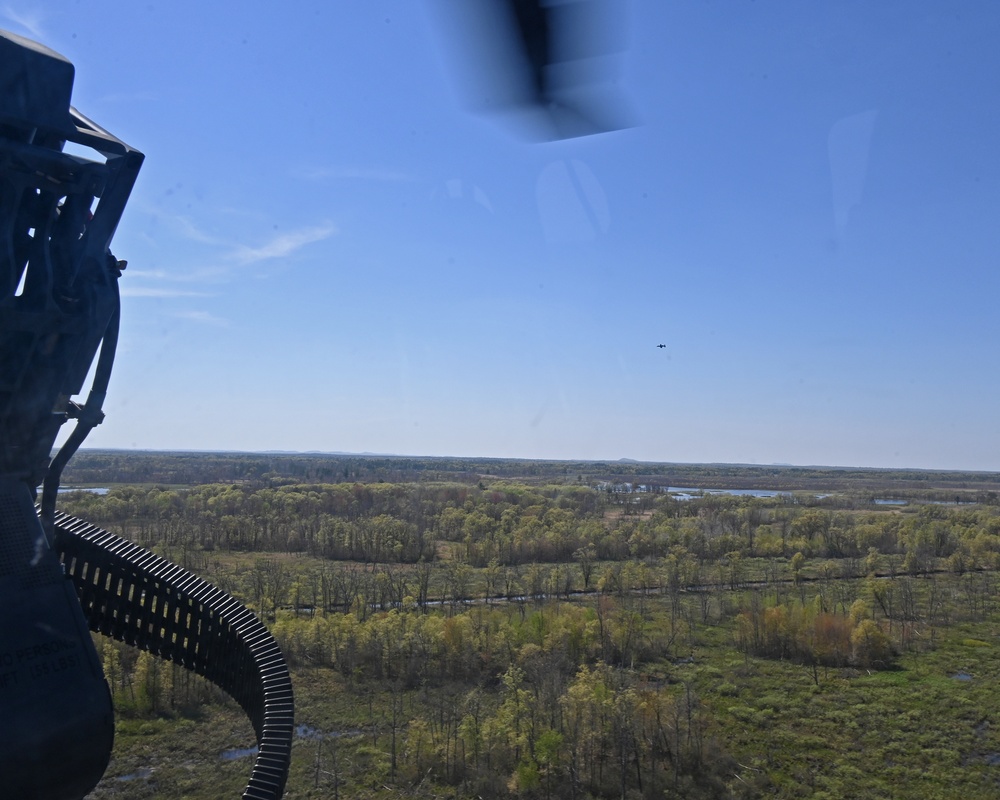 Maryland Air Guard conducts A-10 CSAR training in Wisconsin