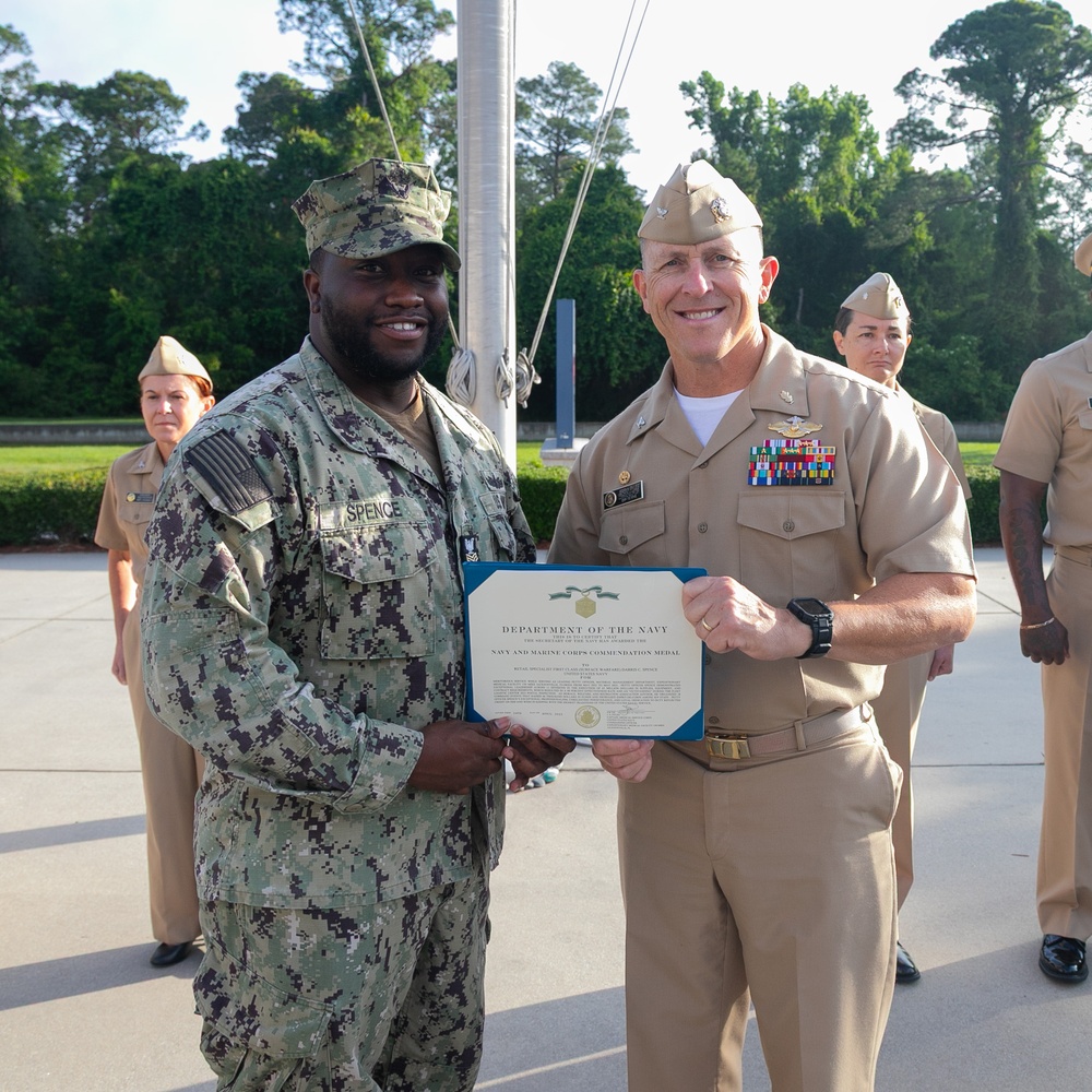 Awards Ceremony at Naval Hospital Jacksonville May 16