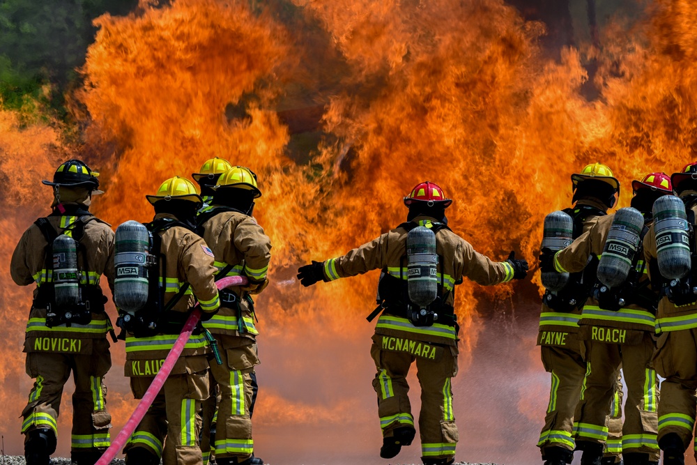 Rickenbacker firefighters face the heat at YARS