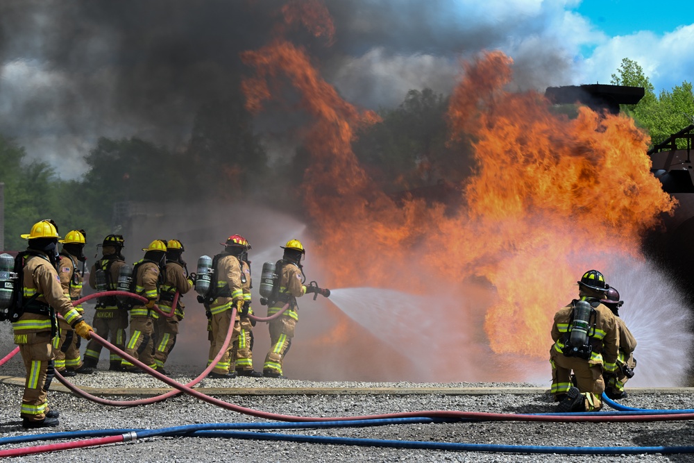 Rickenbacker firefighters face the heat at YARS