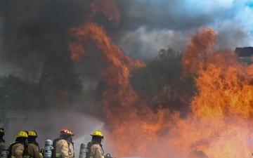 Rickenbacker firefighters face the heat at YARS