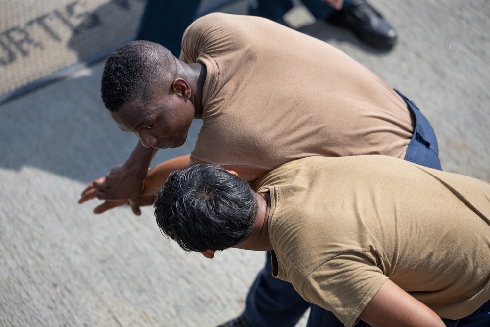 Curtis Wilbur Conducts Security Reaction Force Basic Course