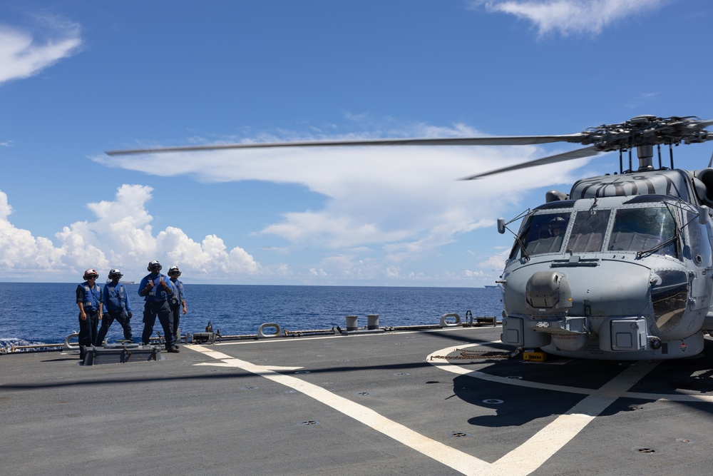 Curtis Wilbur Conducts Flight Operations