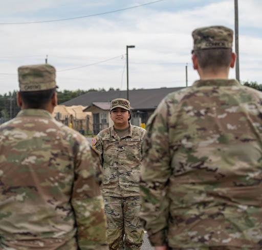 Kodiak Detachment Celebrates a Promotion