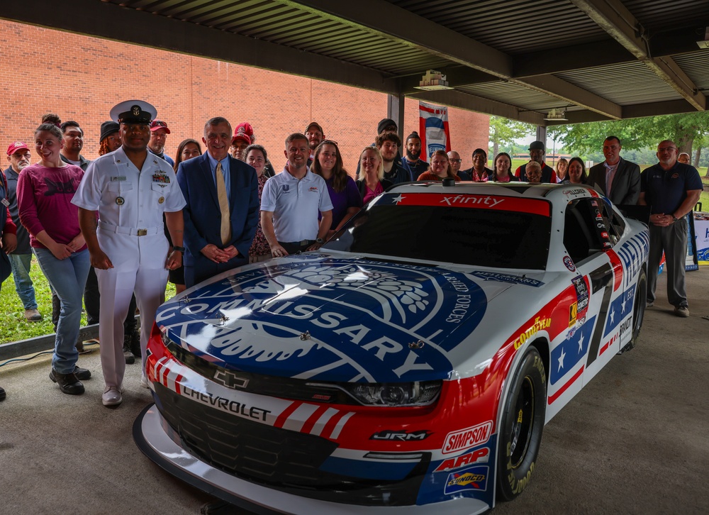 NASCAR Driver Justin Allgaier Unveils New Paint Scheme Featuring DeCA Logo