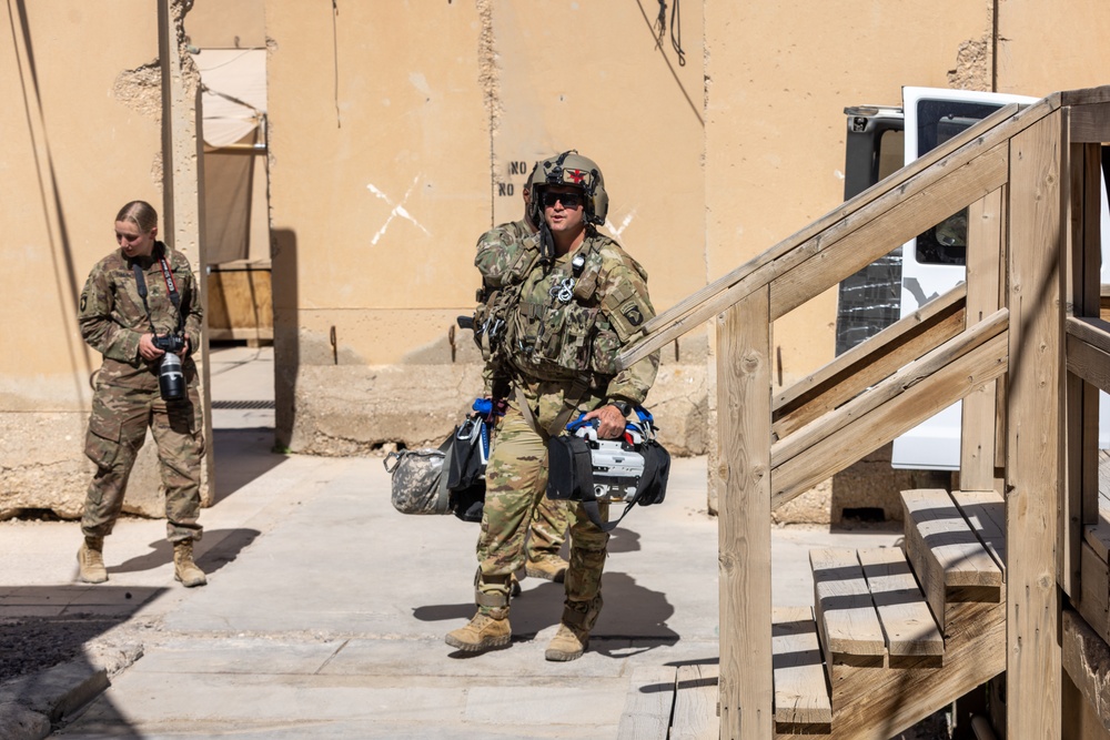 TF Cardinal MEDEVAC Training