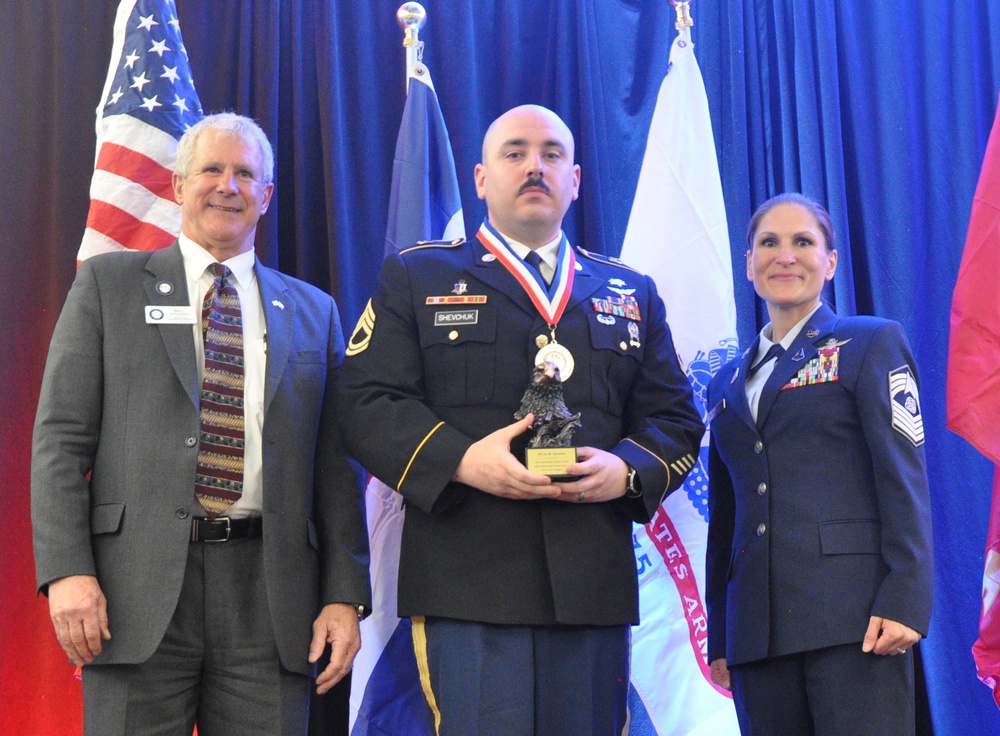 Armed Forces Luncheon recognizes enlisted members