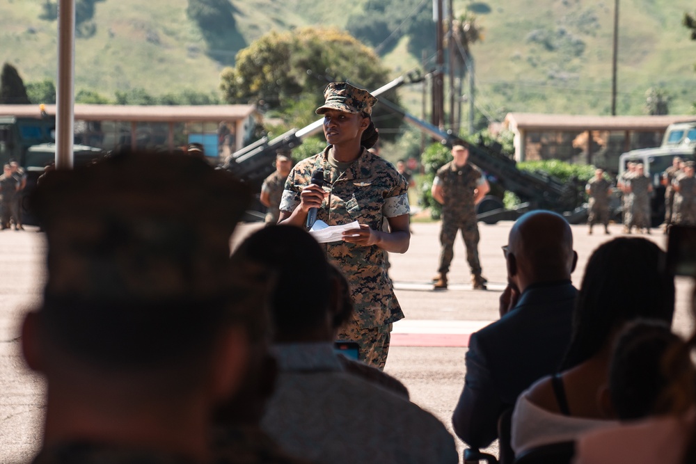 1st Maintenance Battalion Relief and Appointment