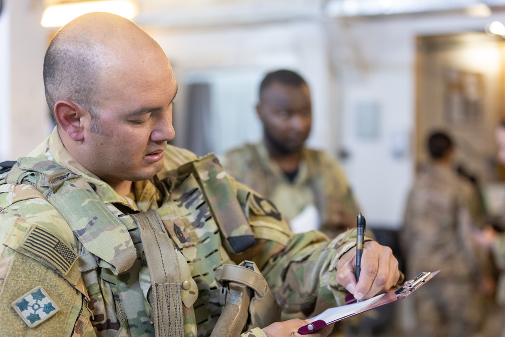 TF Cardinal MEDEVAC Training