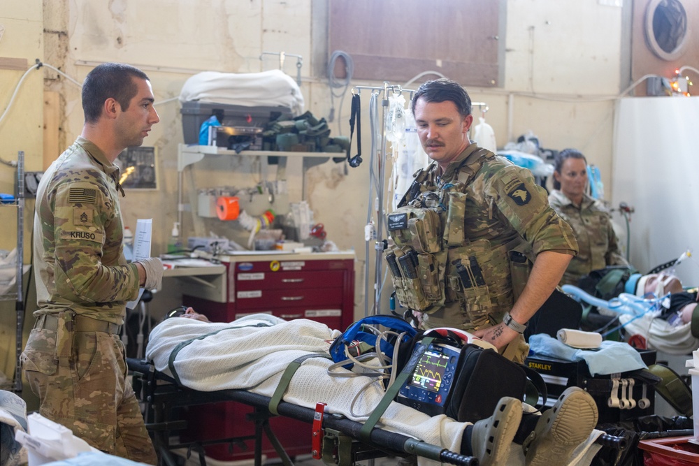 TF Cardinal MEDEVAC Training