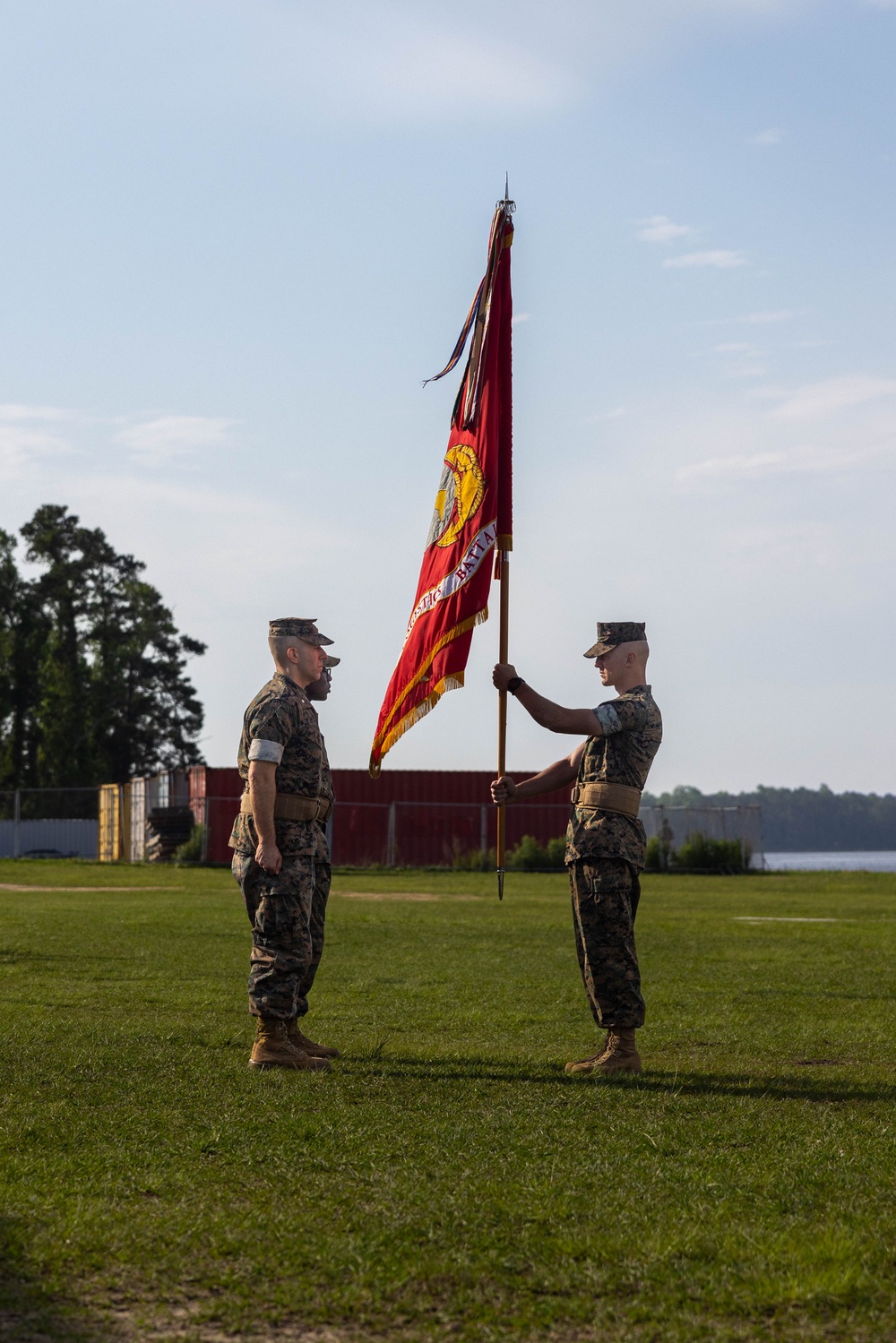 Combat Logistics Battalion 6 Change of Command Ceremony
