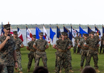 Combat Logistics Battalion 6 Change of Command Ceremony