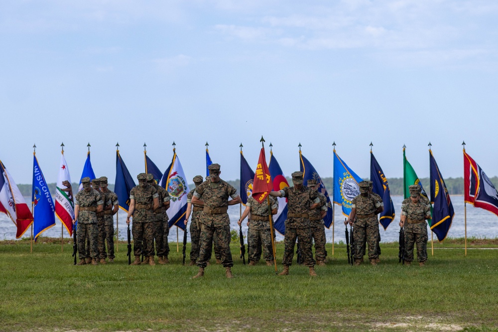 Combat Logistics Battalion 6 Change of Command Ceremony