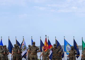 Combat Logistics Battalion 6 Change of Command Ceremony