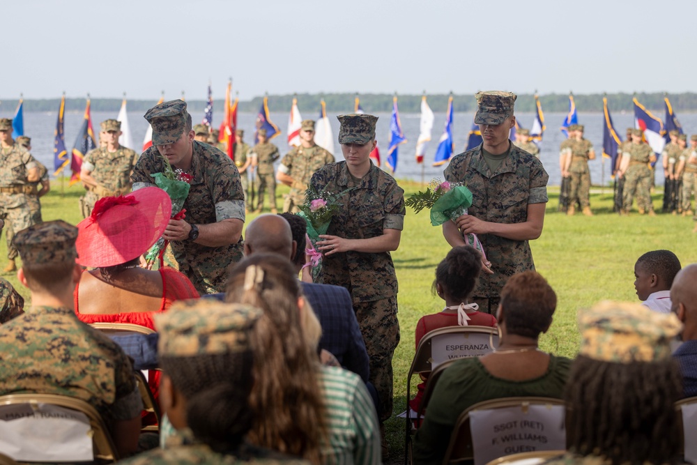 Combat Logistics Battalion 6 Change of Command Ceremony
