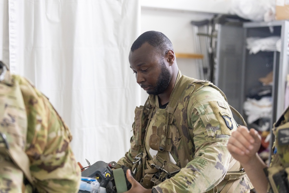TF Cardinal MEDEVAC Training