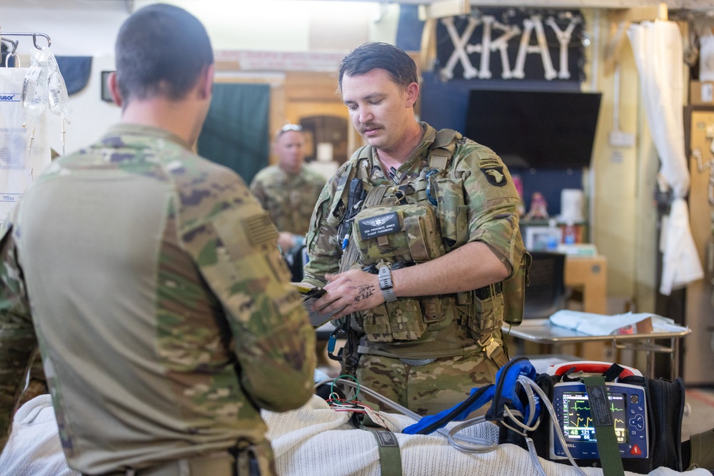 TF Cardinal MEDEVAC Training