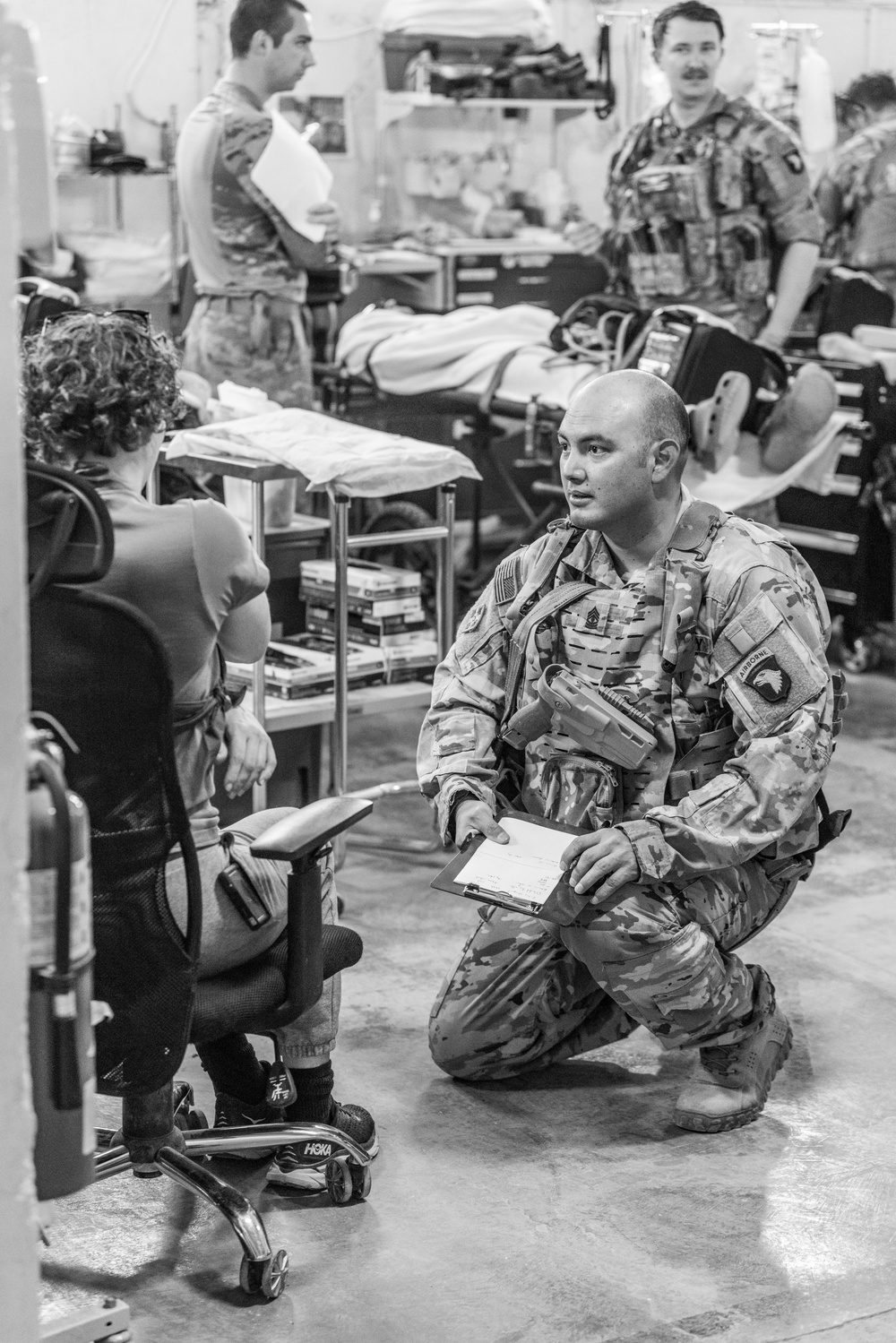 TF Cardinal MEDEVAC Training