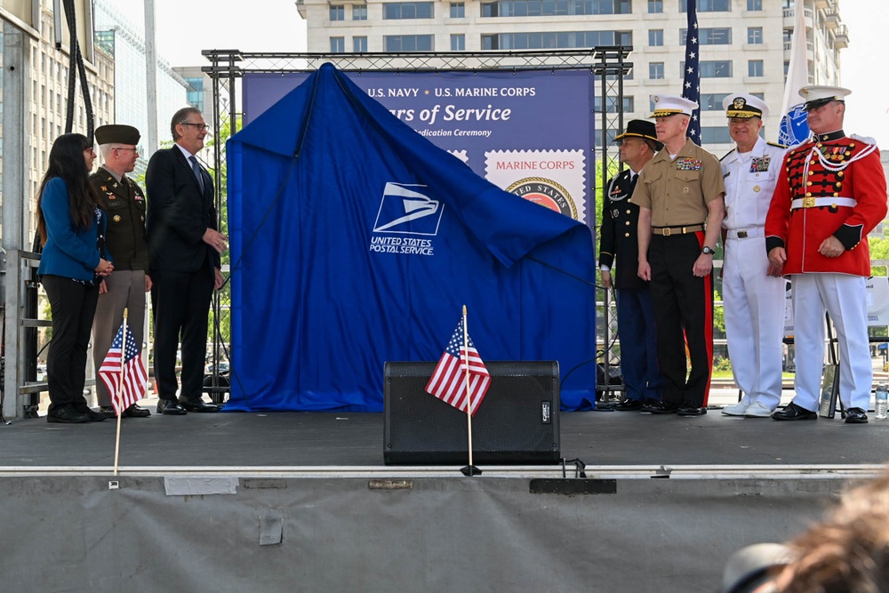 USPS 250th Military Stamps First Day of Issuance Ceremony