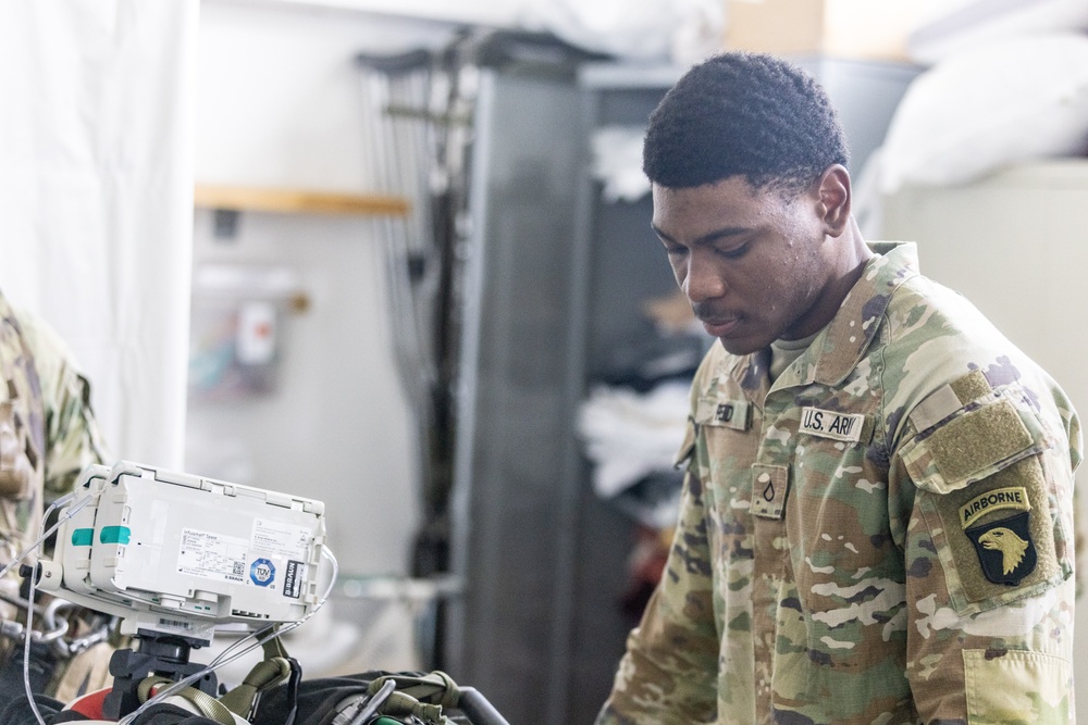 TF Cardinal MEDEVAC Training