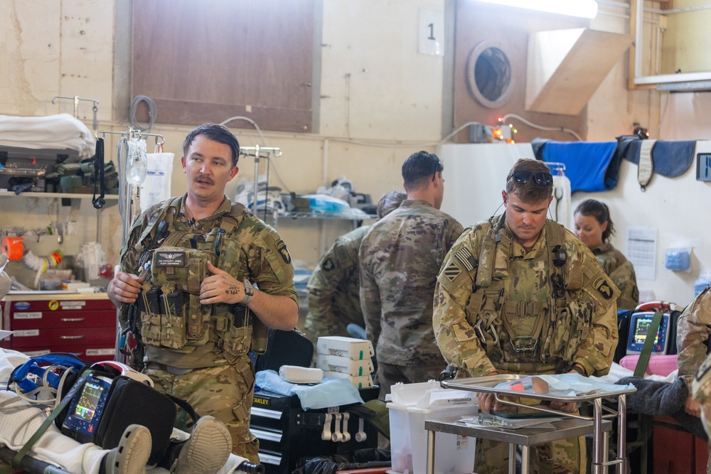 TF Cardinal MEDEVAC Training