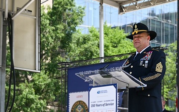 USPS 250th Military Stamps First Day of Issuance Ceremony