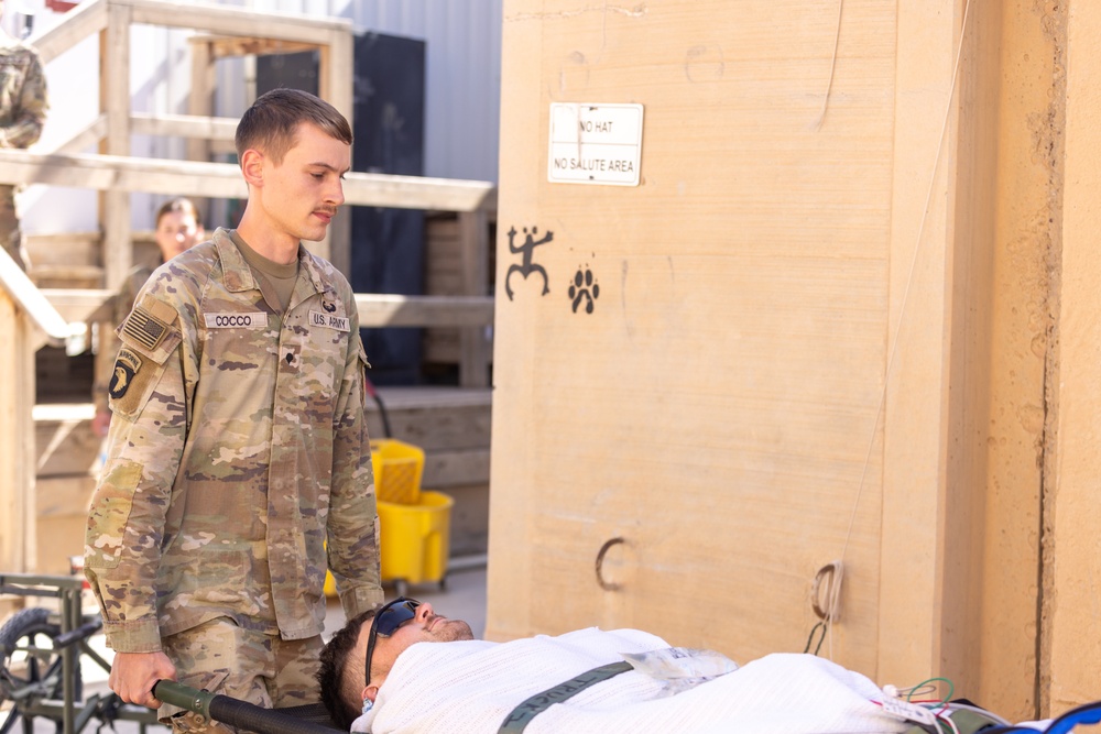 TF Cardinal MEDEVAC Training