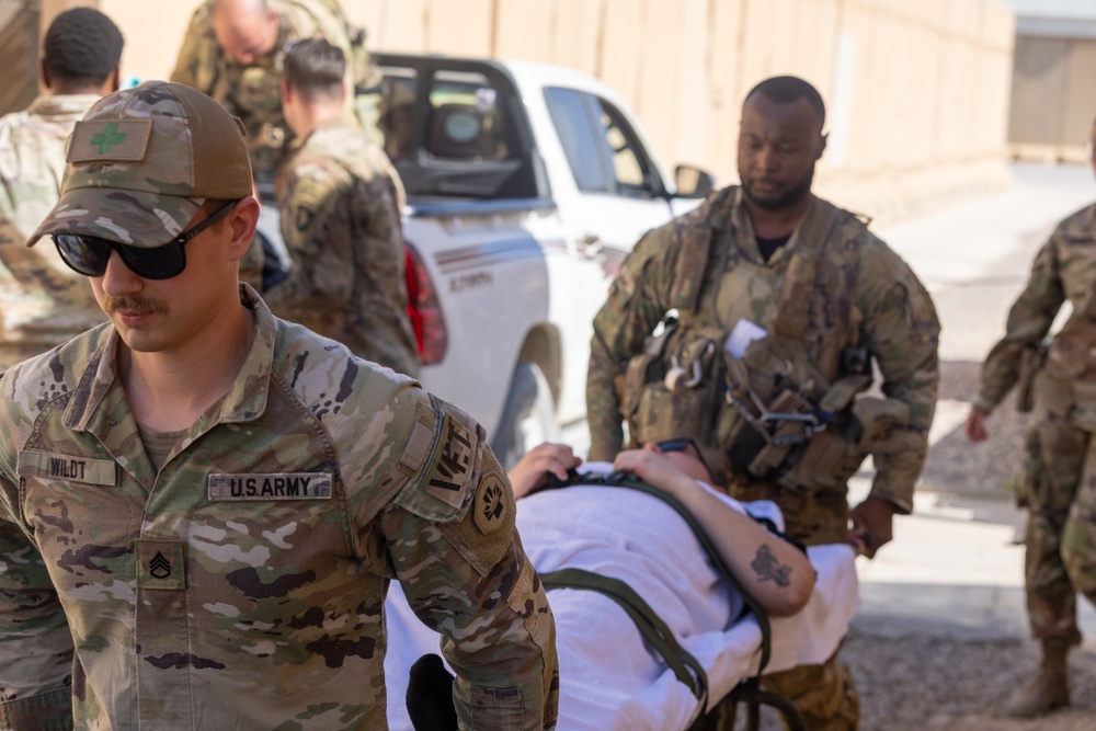 TF Cardinal MEDEVAC Training