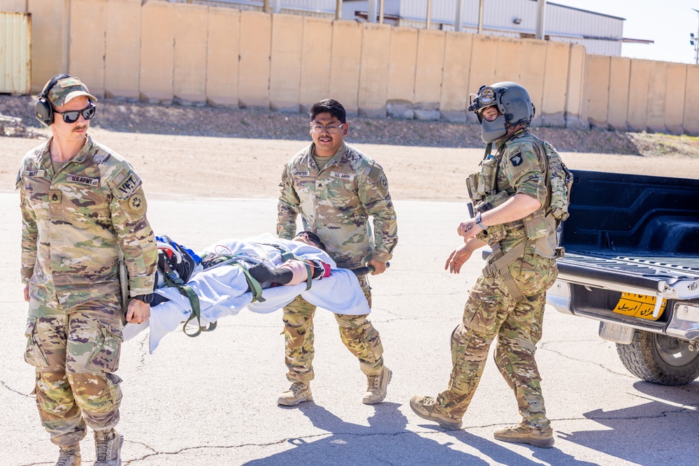 TF Cardinal MEDEVAC Training