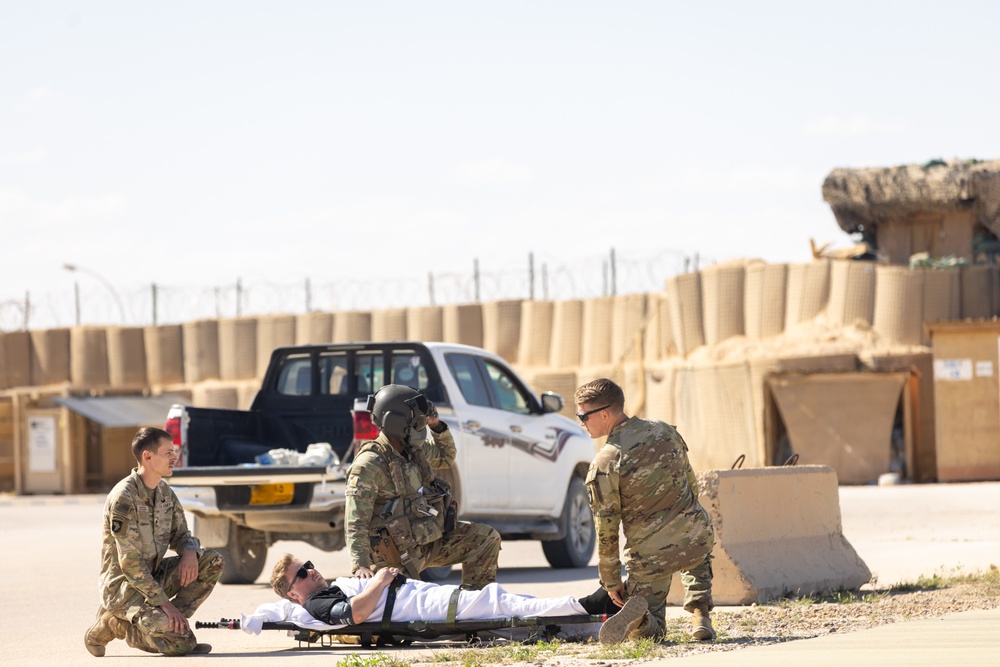 TF Cardinal MEDEVAC Training