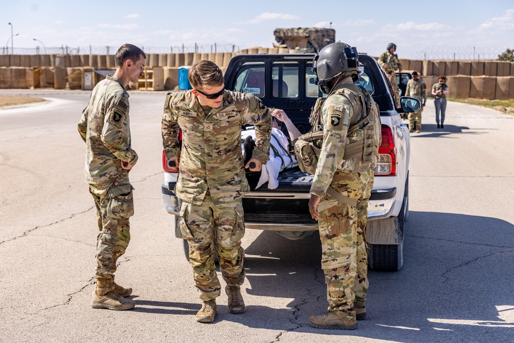 TF Cardinal MEDEVAC Training