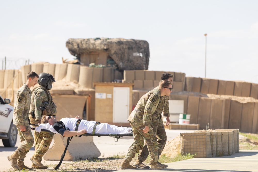 TF Cardinal MEDEVAC Training
