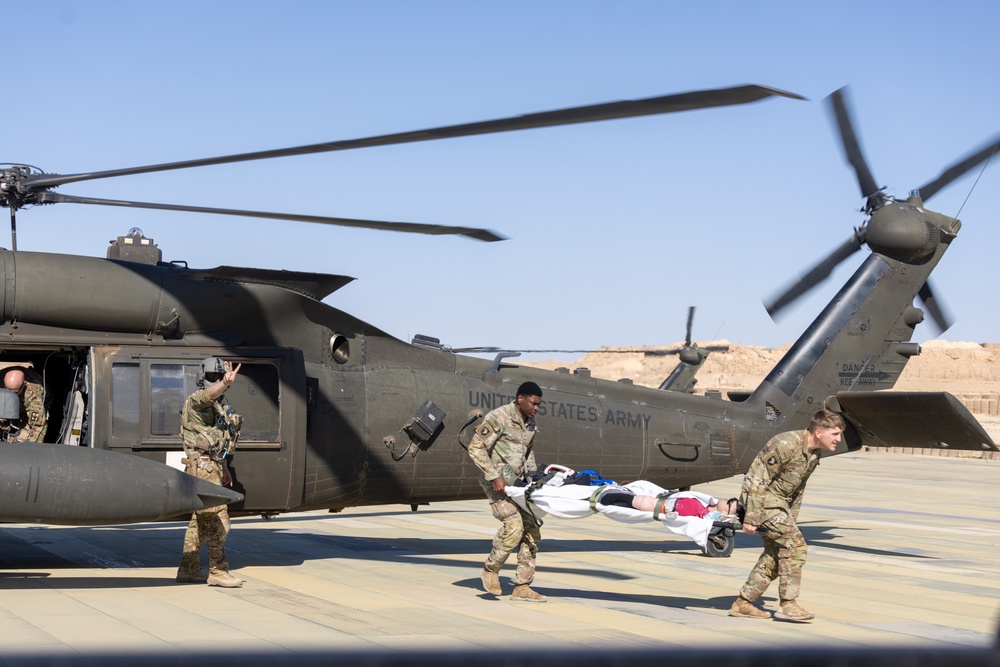 TF Cardinal MEDEVAC Training