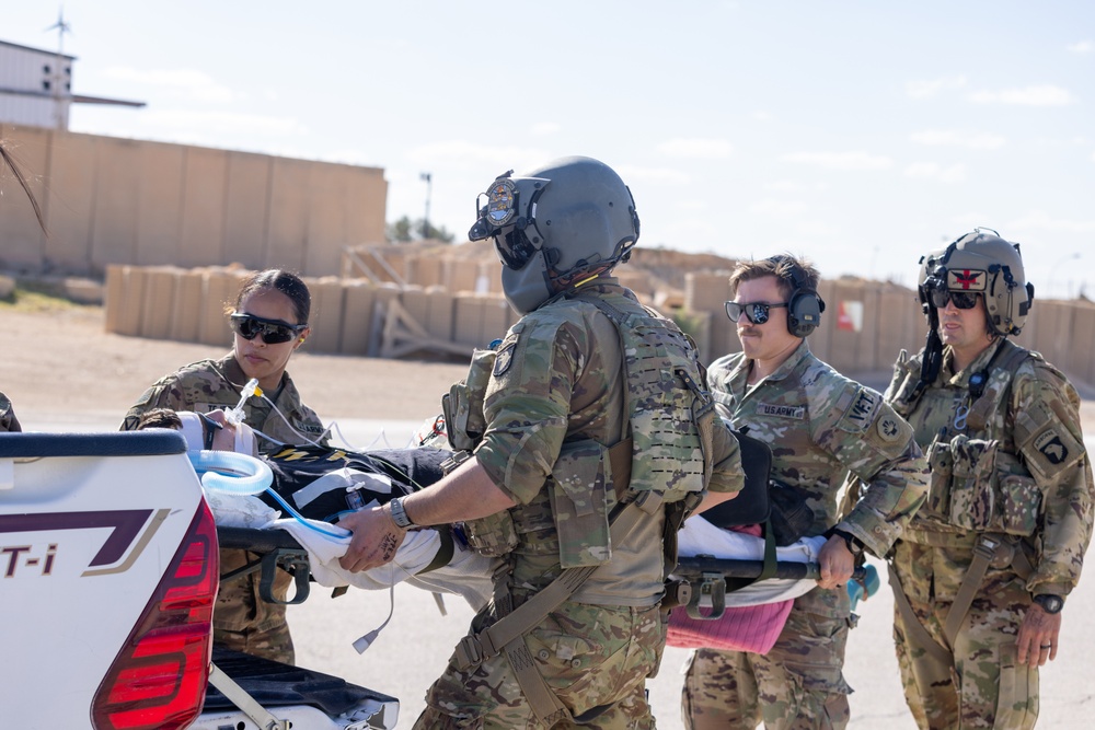 TF Cardinal MEDEVAC Training