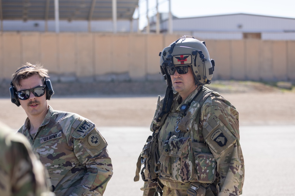 TF Cardinal MEDEVAC Training