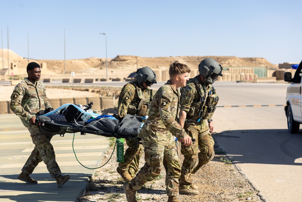 TF Cardinal MEDEVAC Training