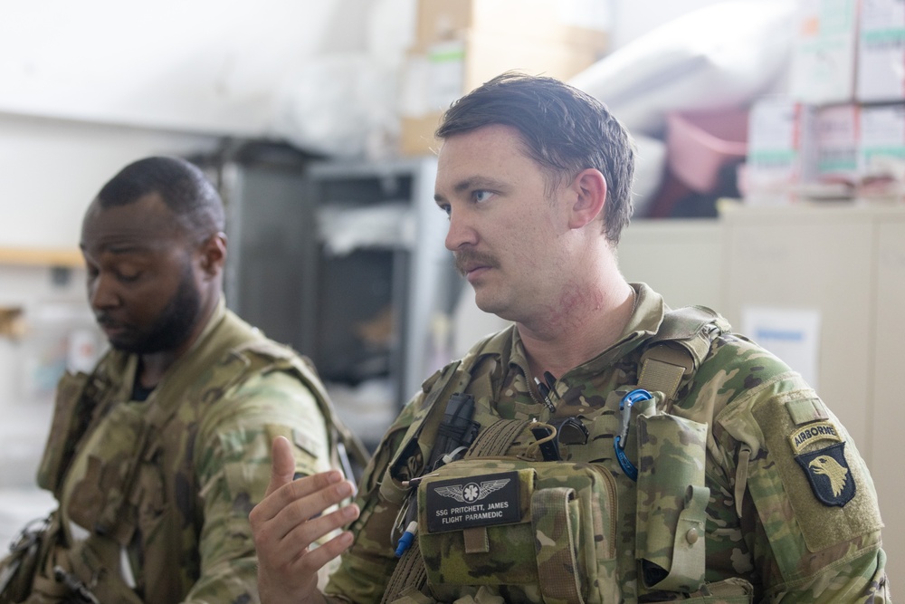 TF Cardinal MEDEVAC Training