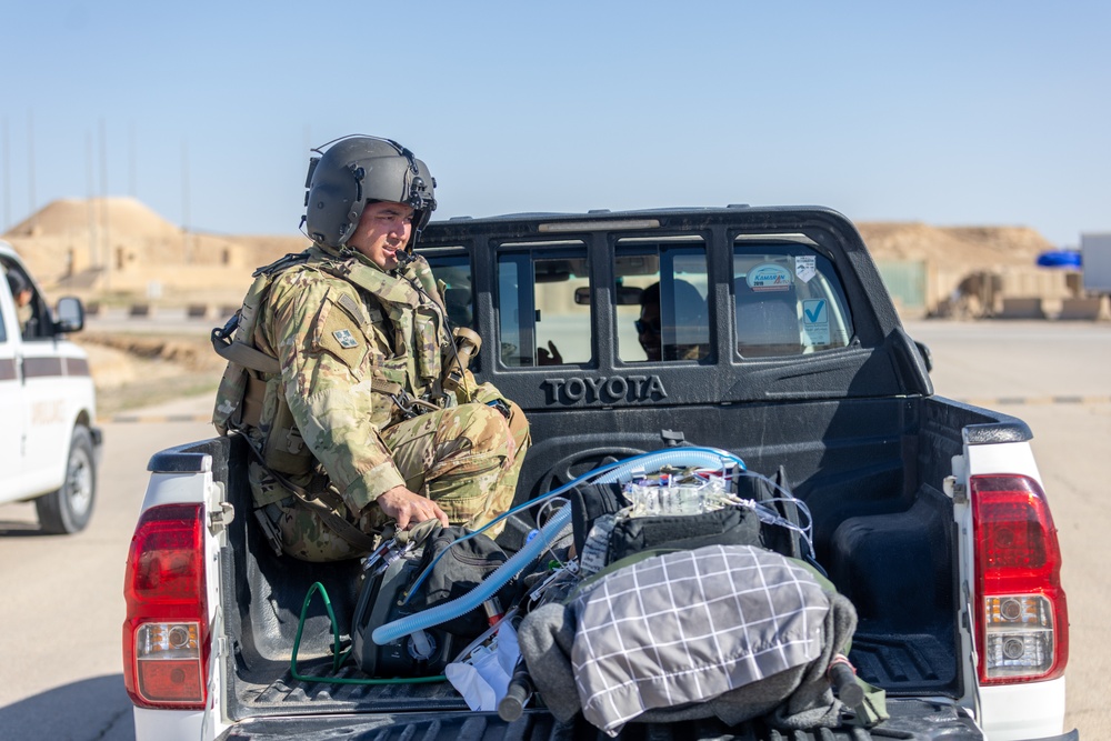 TF Cardinal MEDEVAC Training