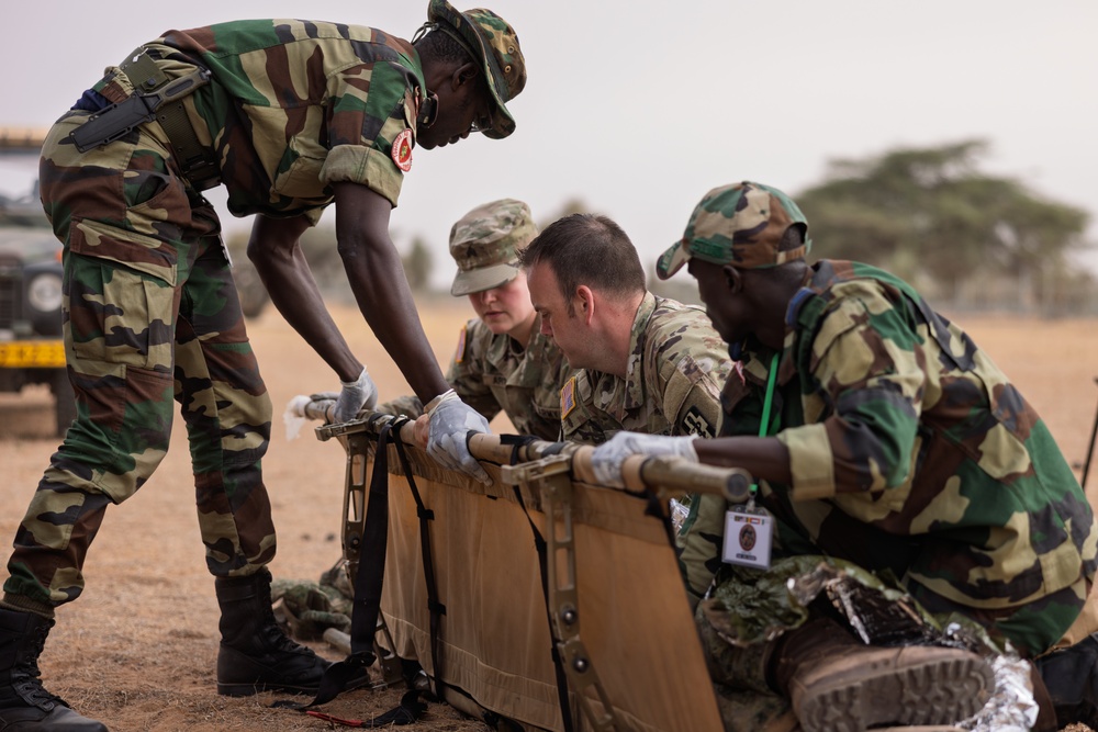 Netherlands, Senegal, US conduct mass casualty training at African Lion 2025