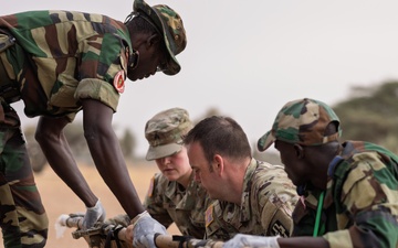Netherlands, Senegal, US conduct mass casualty training at African Lion 2025