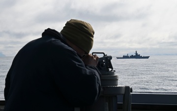 USS Thomas Hudner (DDG 116) Participates in Formidable Shield 2025