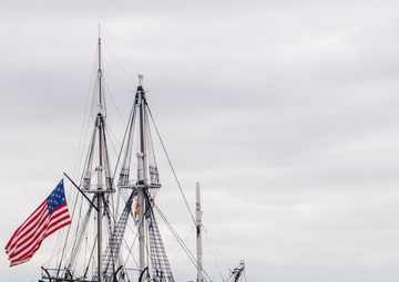 USS Constitution Goes Underway