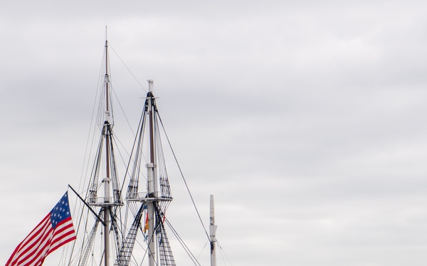 USS Constitution Goes Underway