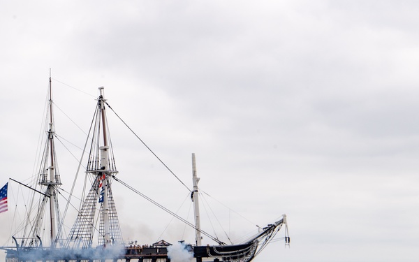 USS Constitution Goes Underway