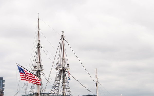 USS Constitution Goes Underway
