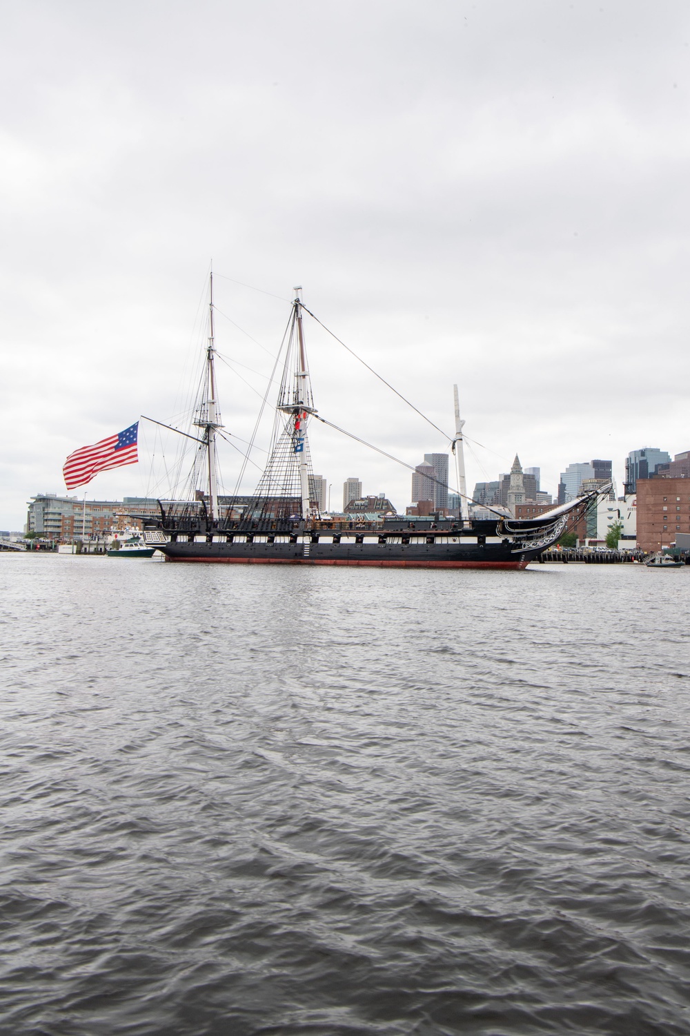 USS Constitution Goes Underway